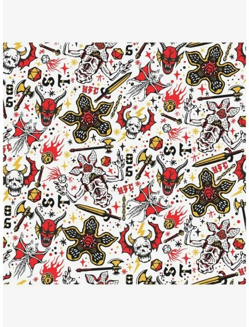 New ⌛ Stranger Things Hellfire Club Red Peel & Stick Wallpaper ❤️ -Stranger Things Sales Shop 19830413 hi