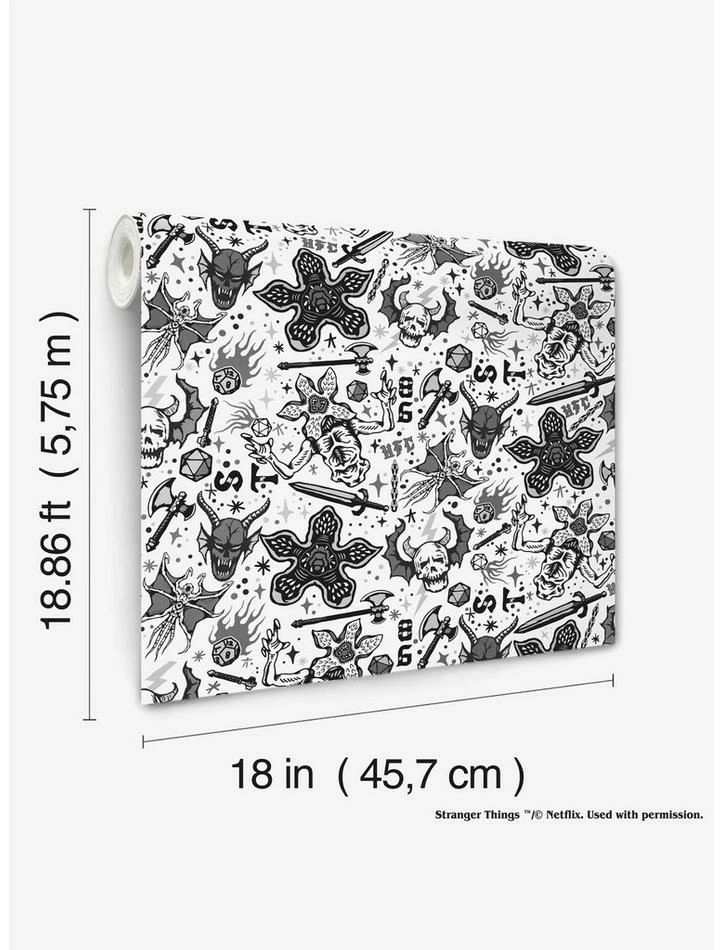 Coupon π Stranger Things Hellfire Club Peel & Stick Wallpaper π 2 Coupon π Stranger Things Hellfire Club Peel & Stick Wallpaper π - Image 2