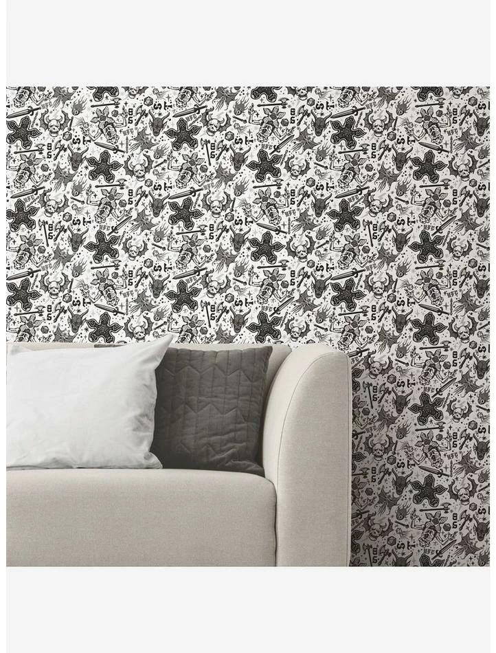 Coupon π Stranger Things Hellfire Club Peel & Stick Wallpaper π 4 Coupon π Stranger Things Hellfire Club Peel & Stick Wallpaper π - Image 4