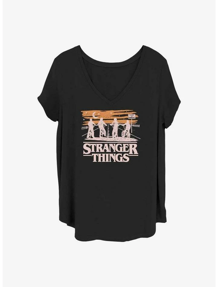 New ๐ Stranger Things Bike Ride ๐ง Girls T-Shirt Plus Size ๐ 1 New ๐ Stranger Things Bike Ride ๐ง Girls T-Shirt Plus Size ๐