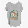 Cheap 🌟 Stranger Things Hawkins High School Tigers 👧 Girls T-Shirt Plus Size 🥰
