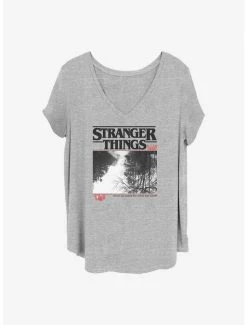 Flash Sale 😀 Stranger Things Upside Down Photo 👧 Girls T-Shirt Plus Size 🥰