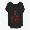 Promo ⌛ Stranger Things Vecna Door 👧 Girls T-Shirt Plus Size 😍
