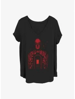 Promo ⌛ Stranger Things Vecna Door 👧 Girls T-Shirt Plus Size 😍