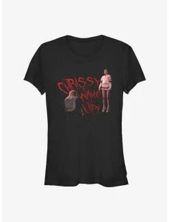 Outlet 🧨 Stranger Things Chrissy Wake Up 👧 Girls T-Shirt 🛒