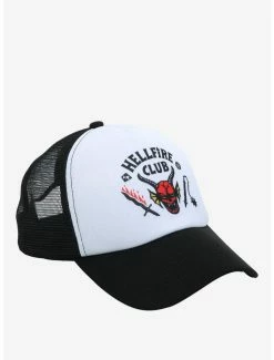 Buy 🥰 Stranger Things Hellfire Club Trucker Hat 😍