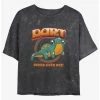 Discount 🎁 Stranger Things Dart Time Mineral Wash Crop 👧 Girls T-Shirt 😀