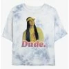 Best Pirce 🔥 Stranger Things Dude Retro Mineral Wash Crop 👧 Girls T-Shirt ✨