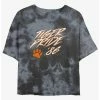 Discount 🎁 Stranger Things Tiger Pride Mineral Wash Crop 👧 Girls T-Shirt ✨