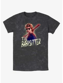 Deals 🎉 Stranger Things Steve The Babysitter Mineral Wash T-Shirt 😍