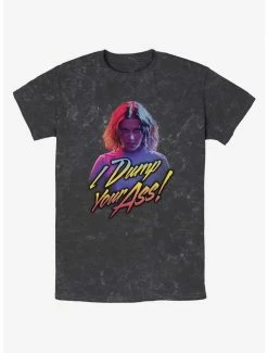 Budget ❤️ Stranger Things I Dump You Mineral Wash T-Shirt 🔔