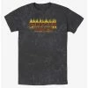 Wholesale 👍 Stranger Things Flaming Logo Mineral Wash T-Shirt 🛒