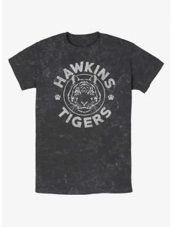 Brand new 🎉 Stranger Things Hawkins Tigers Mineral Wash T-Shirt 😉