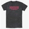 Best reviews of 👍 Stranger Things Logo Mineral Wash T-Shirt 👍