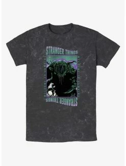 Best reviews of 🔔 Stranger Things Monster Things Mineral Wash T-Shirt 👍