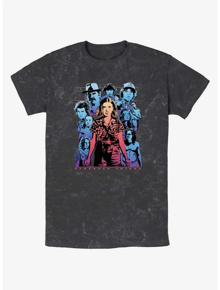 Coupon 🔔 Stranger Things Populous Gaze Mineral Wash T-Shirt 😀 1 Coupon 🔔 Stranger Things Populous Gaze Mineral Wash T-Shirt 😀