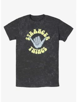 New 😀 Stranger Things Rad Things Mineral Wash T-Shirt ✨