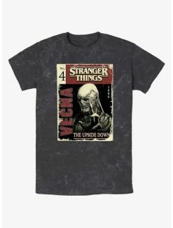 Brand new 😀 Stranger Things Vecna Pulp Comic Mineral Wash T-Shirt 😉