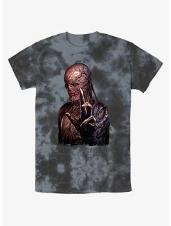 Cheap 🥰 Stranger Things Vecna Portrait Mineral Wash T-Shirt 🎁