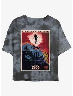 Cheap 💯 Stranger Things x Butcher Billy Dear Billy Mineral Wash Crop 👧 Girls T-Shirt 👍