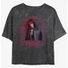 Wholesale 🧨 Stranger Things Dungeon Master Eddie Munson Mineral Wash Crop 👧 Girls T-Shirt 🧨