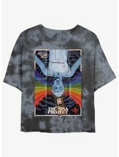 Promo ✔️ Stranger Things x Butcher Billy The Nina Project Mineral Wash Crop 👧 Girls T-Shirt 🔥