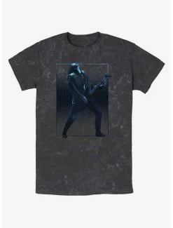 Buy ❤️ Stranger Things Eddie Munson Guitar Solo Mineral Wash T-Shirt 🔔