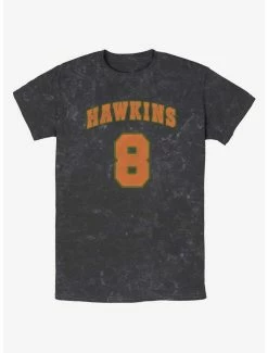 Top 10 😉 Stranger Things Hawkins Eight Mineral Wash T-Shirt 😉