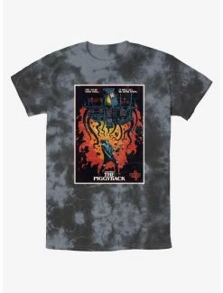 Cheapest 💯 Stranger Things x Butcher Billy The Piggyback Mineral Wash T-Shirt 🔔