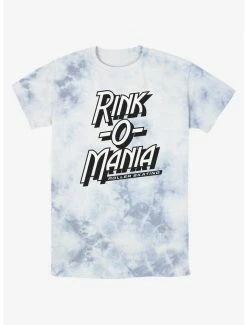 Best deal 💯 Stranger Things Rink-O-Mania Logo Mineral Wash T-Shirt 👏