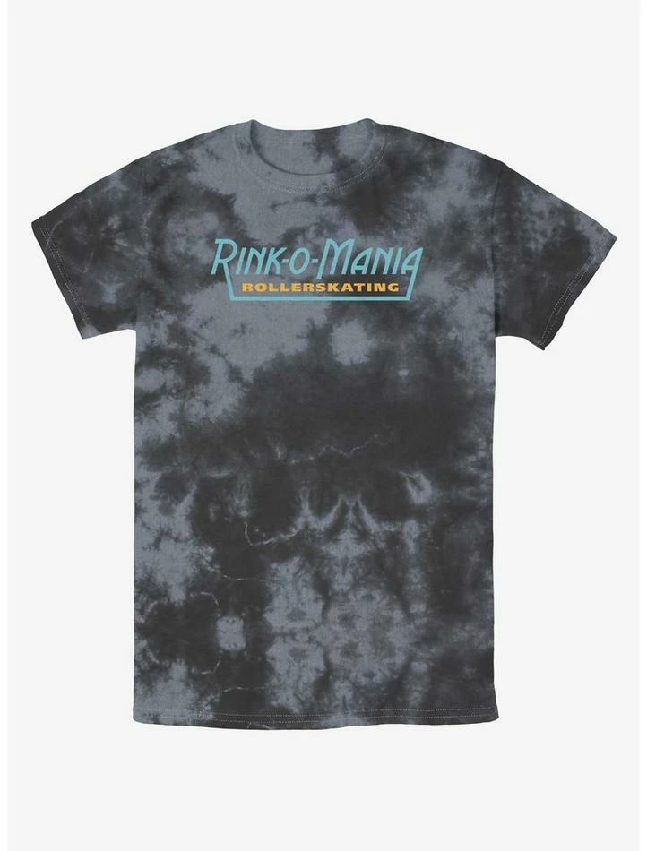 Best Sale ❤️ Stranger Things Rink-O-Mania Logo Mineral Wash T-Shirt ✔️ 1 Best Sale ❤️ Stranger Things Rink-O-Mania Logo Mineral Wash T-Shirt ✔️