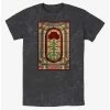 Top 10 🎉 Stranger Things Stained Glass Mineral Wash T-Shirt ⭐