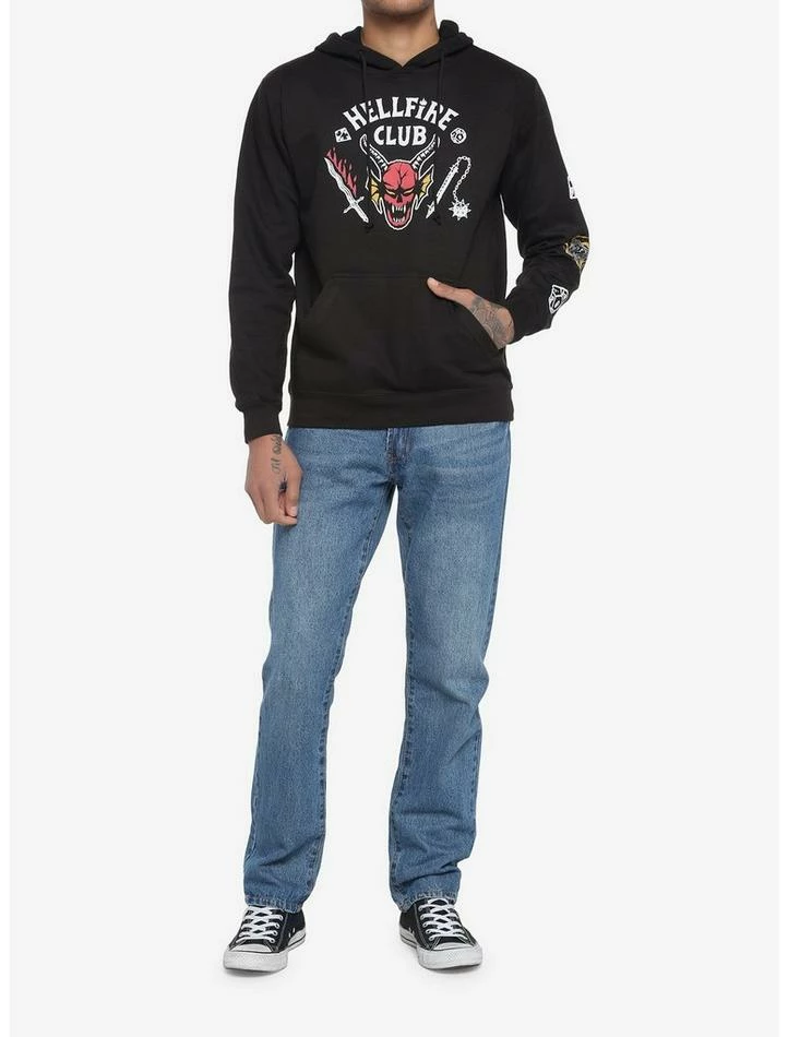 Flash Sale ๐ Stranger Things Hellfire Club Logo Hoodie ๐คฉ 2 Flash Sale ๐ Stranger Things Hellfire Club Logo Hoodie ๐คฉ - Image 2