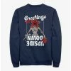 Buy 🧨 Stranger Things Demogorgon Season's Greetings Sweatshirt 😀