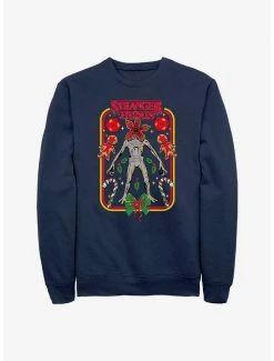Budget 🎉 Stranger Things Demogorgon Holiday Sweatshirt ❤️