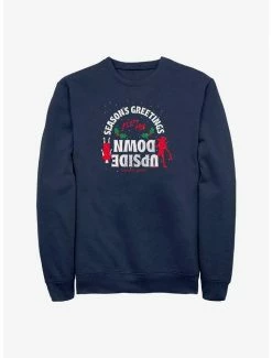 Budget 😍 Stranger Things Eleven Season's Greetings Sweatshirt 🤩