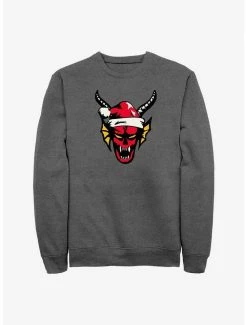 Cheap 🎁 Stranger Things Hellfire 🎄 Christmas Club Sweatshirt 🛒