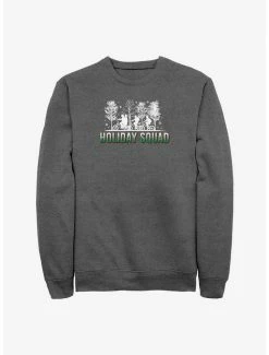 Deals 😉 Stranger Things Holiday Squad Bike Ride Sweatshirt 👏