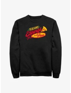 Coupon 🧨 Stranger Things Season's Eatings Surfer Boy Pizza Sweatshirt 😍