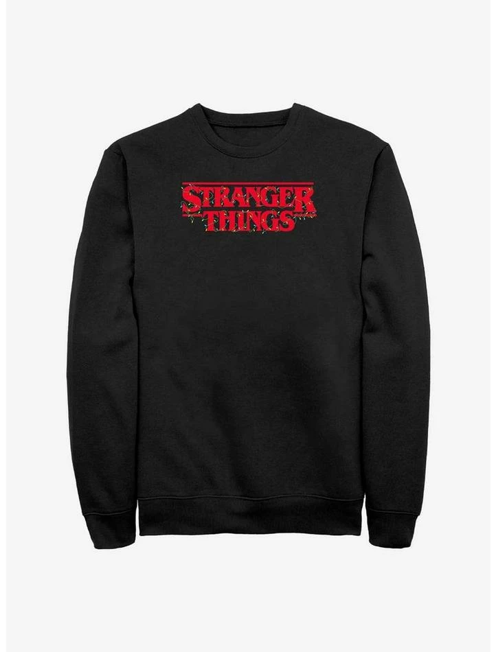 Best Sale ๐ Stranger Things ๐ Christmas Lights Logo Sweatshirt ๐ฅ 1 Best Sale ๐ Stranger Things ๐ Christmas Lights Logo Sweatshirt ๐ฅ