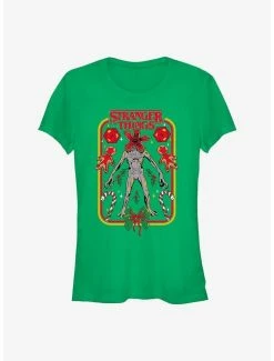 Flash Sale 💯 Stranger Things Demogorgon Holiday 👧 Girls T-Shirt 🎉
