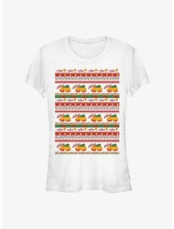 Cheapest 🥰 Stranger Things Surfer Boy Pizza Pattern 👧 Girls T-Shirt 🔔