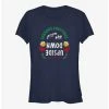 Budget ⌛ Stranger Things Season's Greetings From The Upside Down 👧 Girls T-Shirt ⌛