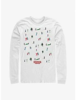 Best Sale 🌟 Stranger Things Get A Tree Long-Sleeve T-Shirt 👍