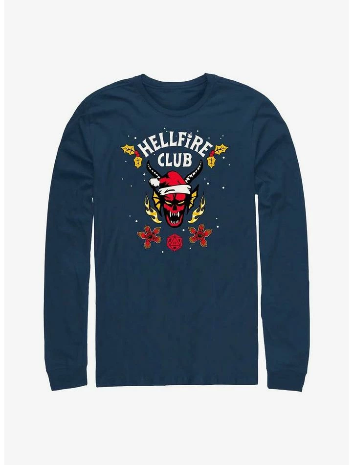 Buy ๐ Stranger Things A Hellfire Holiday Long-Sleeve T-Shirt ๐ 1 Buy ๐ Stranger Things A Hellfire Holiday Long-Sleeve T-Shirt ๐