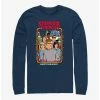Deals 👏 Stranger Things Happy Holidays Stranger Squad Long-Sleeve T-Shirt 🔔