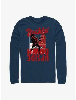 Hot Sale 👍 Stranger Things Eddie Rockin' Around Long-Sleeve T-Shirt 🛒