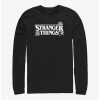 Coupon 🌟 Stranger Things Snowflake Logo Long-Sleeve T-Shirt 😀
