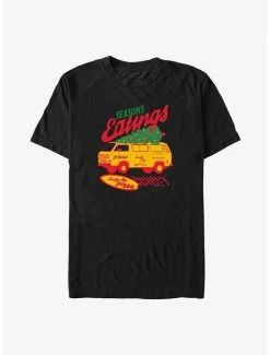 Brand new 🛒 Stranger Things Season's Eatings Surfer Boy Pizza T-Shirt 👍