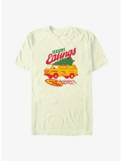 Hot Sale 🔥 Stranger Things Season's Eatings Surfer Boy Pizza T-Shirt 👏